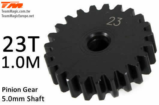 TMK6602-23 Pinoion gear M1 for 5mm shaft 23T