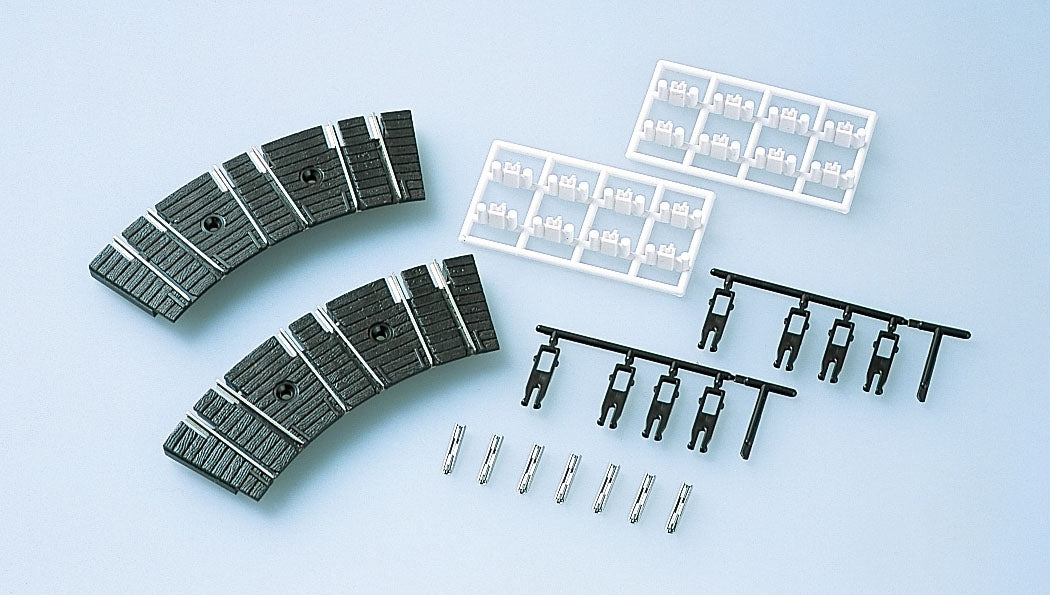 Tomix N Turn Table approach tracks, 2 sets of 3 tracks TMX01632