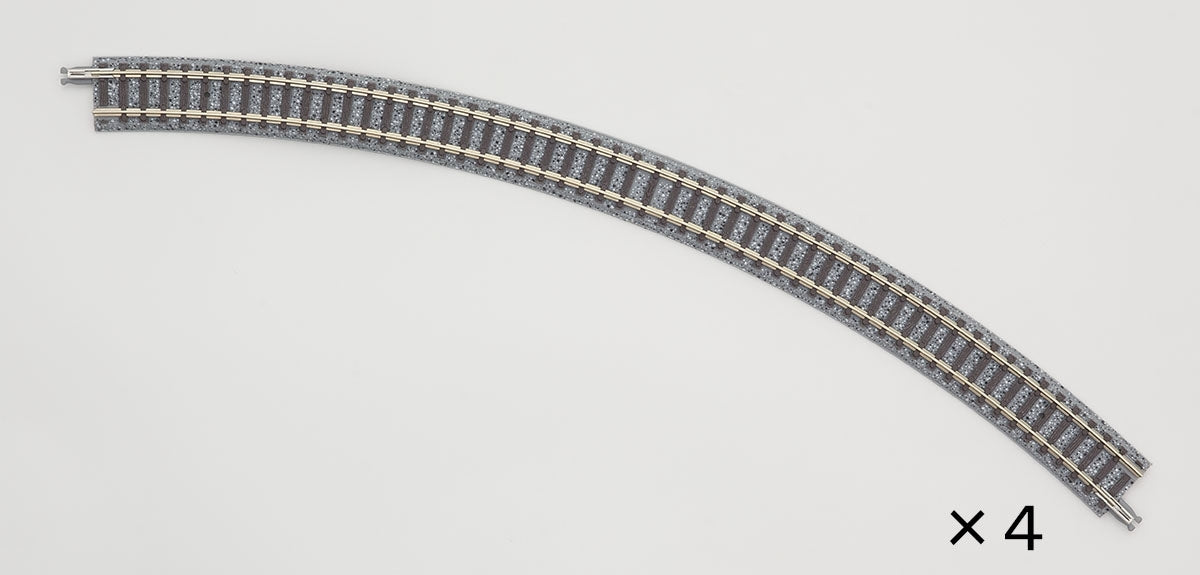 Tomix N Curve Track 13-15/16" 354mm Radius, 45° (4) TMX01856