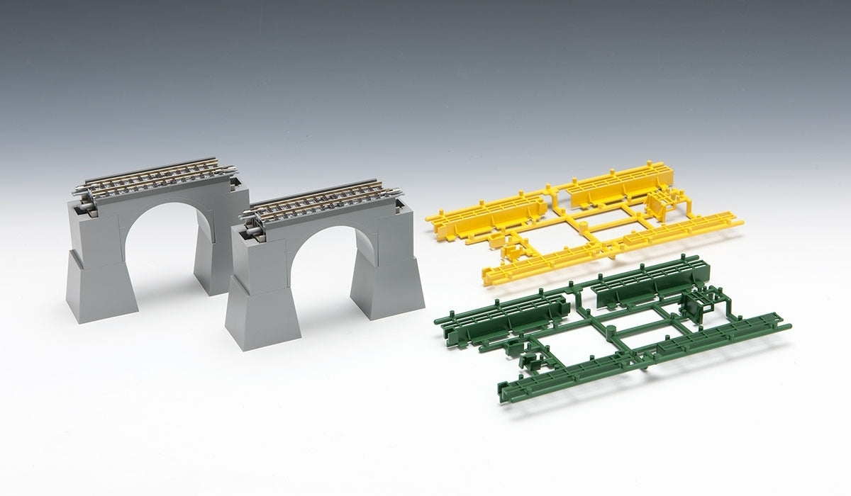 Tomix N Concrete Arch Bridge Straight 70mm TMX03237