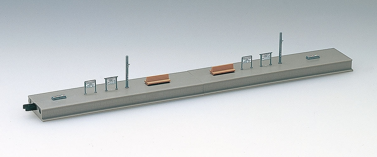 Tomix N Low level island platform extension w/o shelter TMX04059