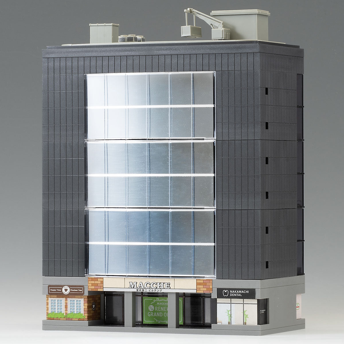 Tomix N Building Complex w/ round window (7 floors) TMX04216