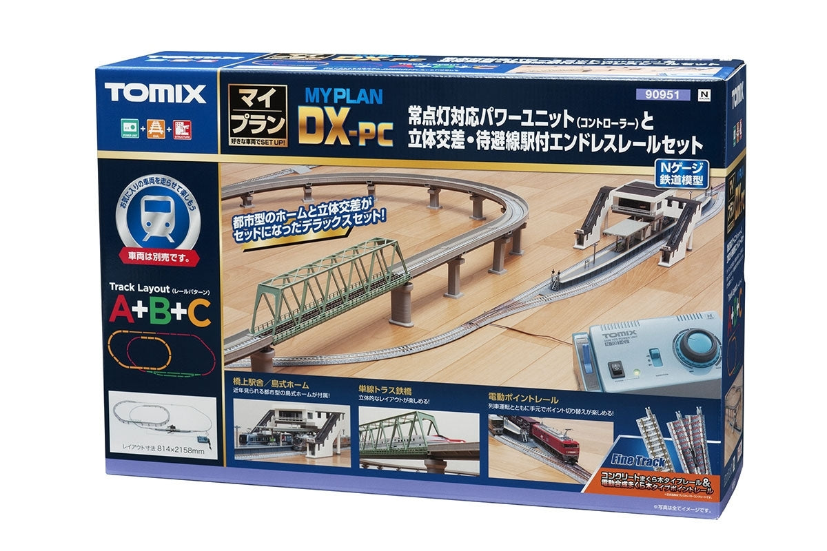 Tomix N Track Set DX-PC TMX90951