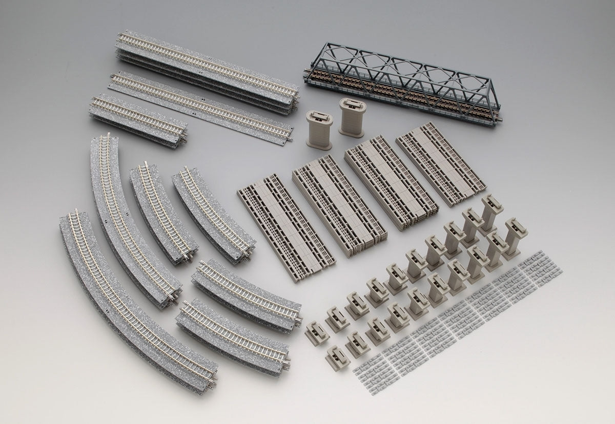 Tomix N Canted Track 3D Crossing Set TMX91013