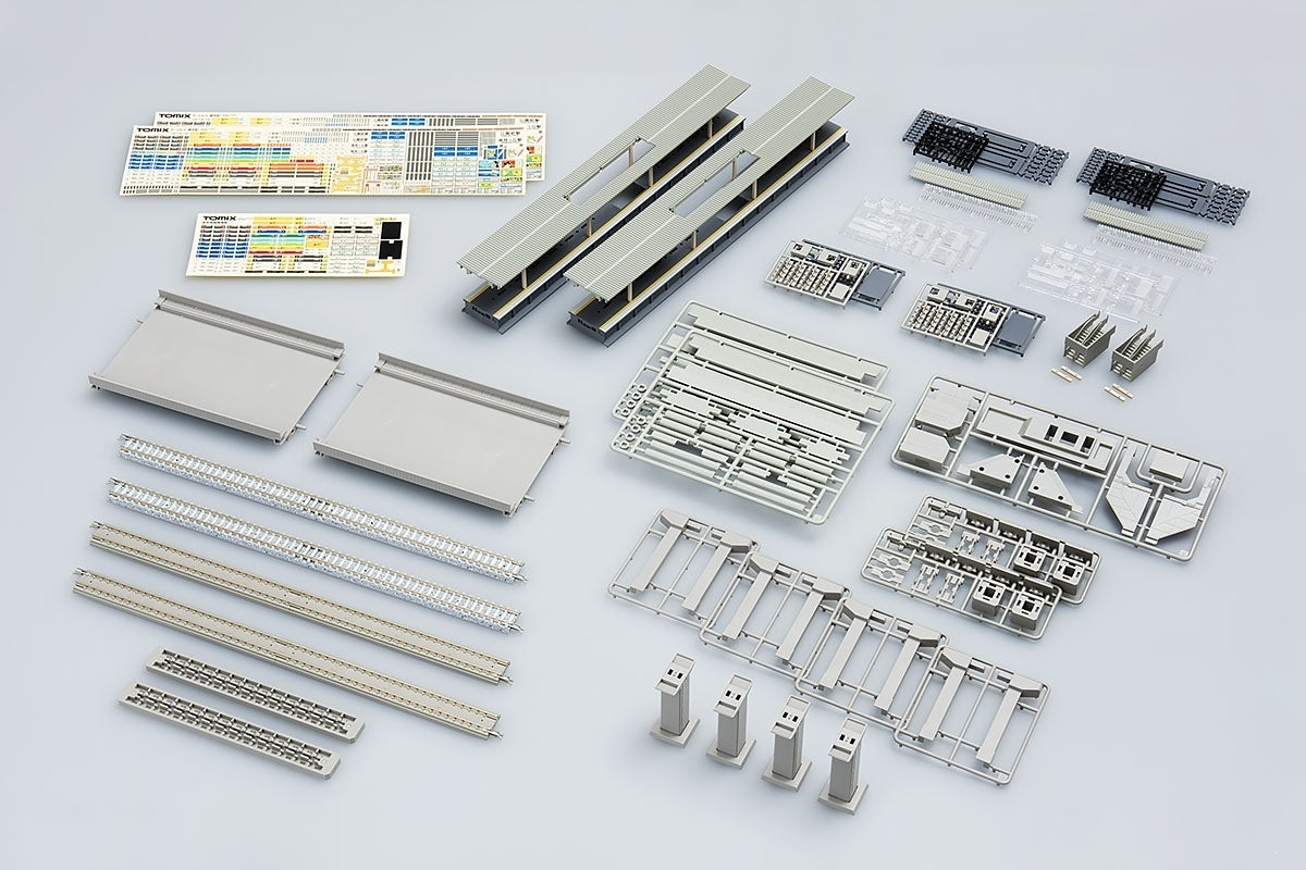 Tomix N Overhead Multi-floor Railway station extension part TMX91044