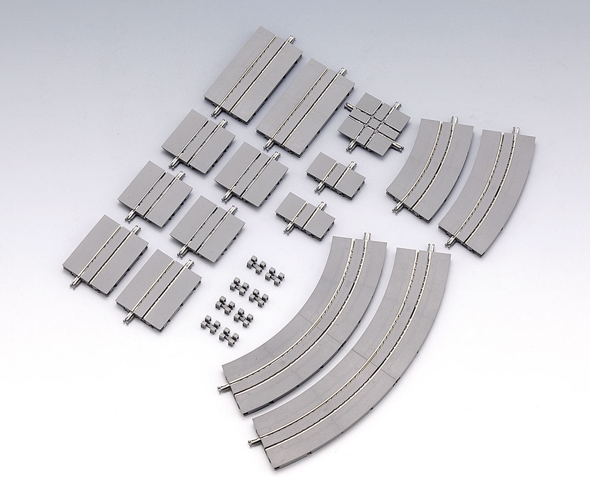 Tomix N Street Tram Track Cross Set TMX91088