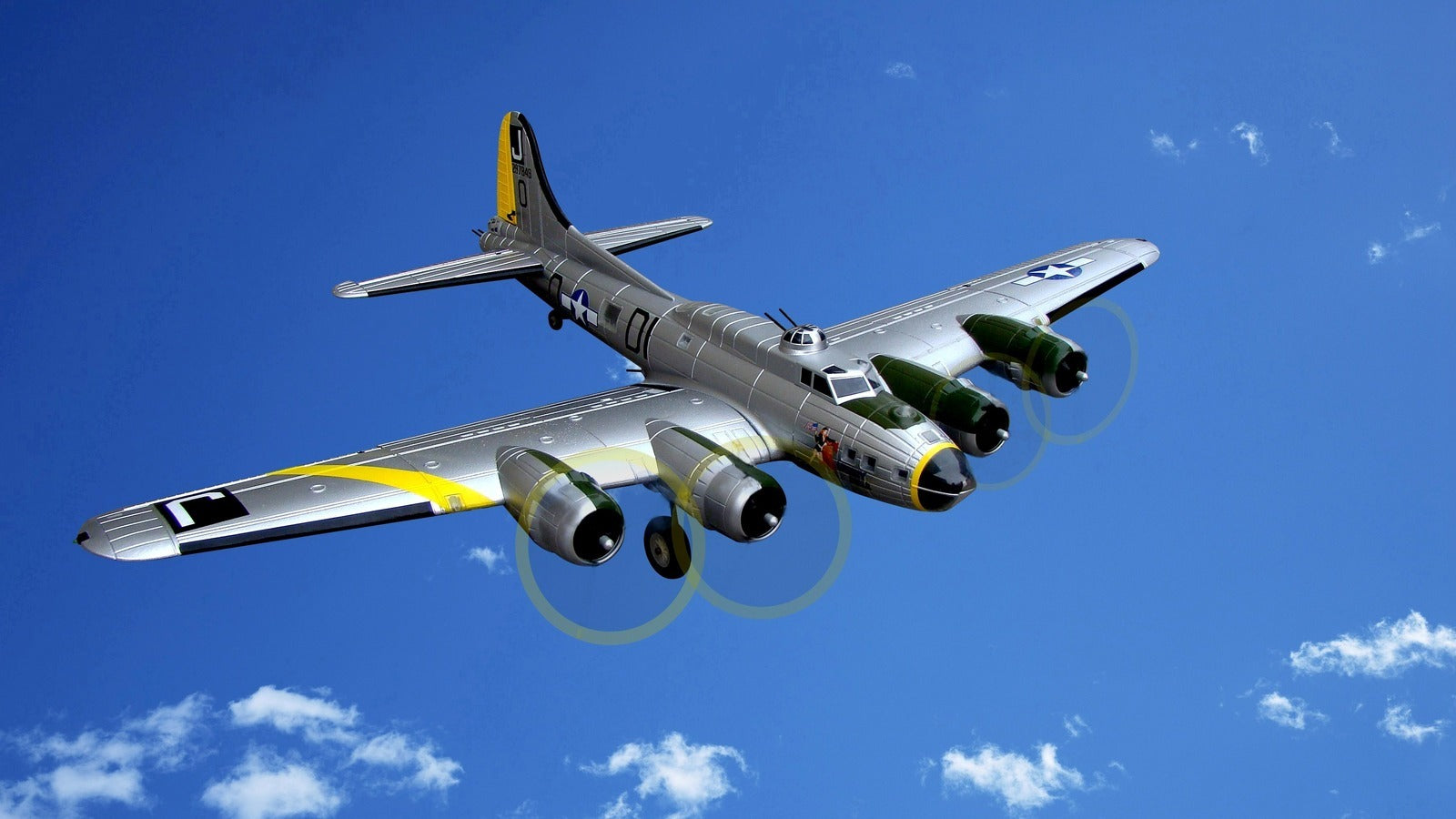 Top RC B17 PNP RC Aircraft TOP073B
