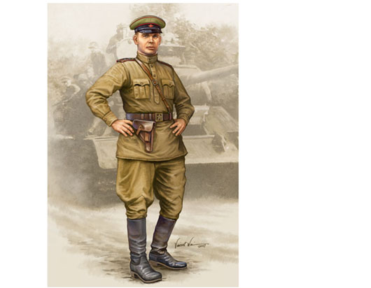 TR00704 Trumpeter 1/16 WWII Soviet Officer Vol.2 Trumpeter