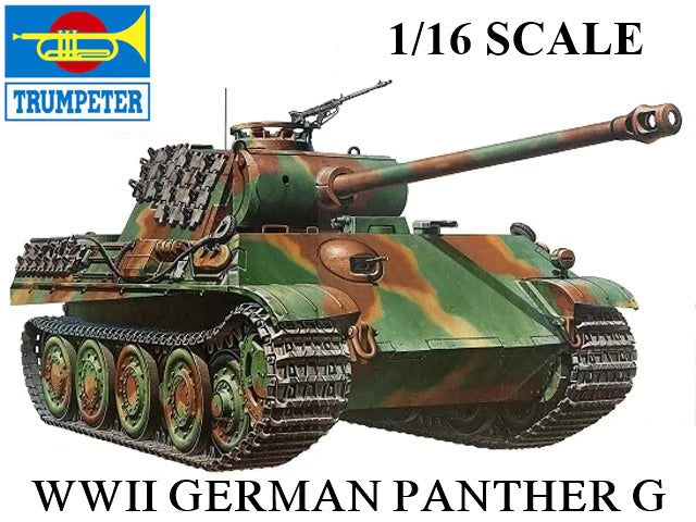 TR00929 Trumpeter 1/16 German Panther G - Late version Plastic Model Kit Trumpeter