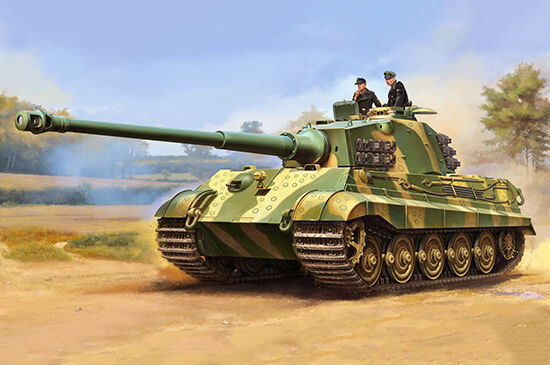 Trumpeter 1/16 Pz.Kpfw.VI Sd.Kfz.182 Tiger II (Henschel 105mm) Plastic Model Kit TR00949