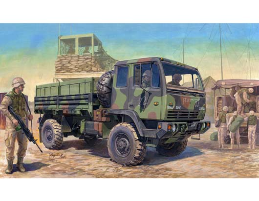 TR01004 Trumpeter 1/35 M1078 Light Medium Tactical Vehicle (LMTV) Standard Cargo Truck Trumpeter