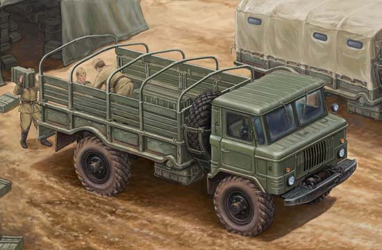 TR01016 Trumpeter 1/35 Russian GAZ-66 Light Truck I Trumpeter