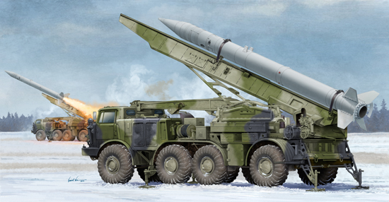 TR01025 Trumpeter 1/35 Russian 9P113 TEL Launcher with 9M21 Trumpeter