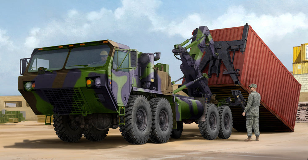 TR01064 Trumpeter 1/35 HEMTT M1120 Container Handing Unit (CHU) Plastic Model Kit Trumpeter