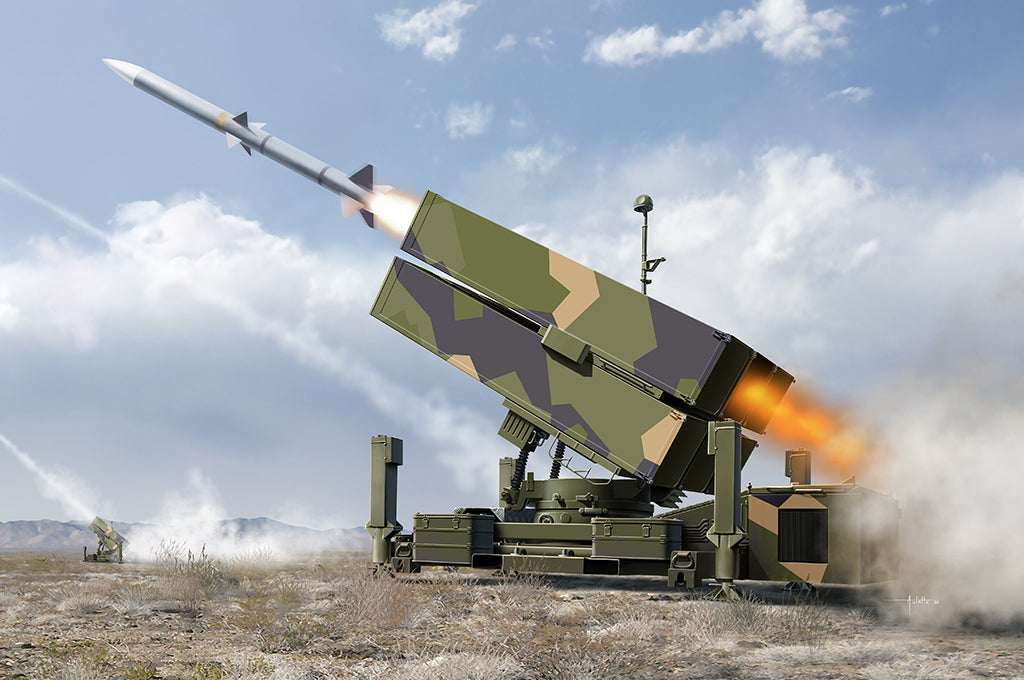 Trumpeter 1/35 NASAMS(Norwegian Advanced Surface-to-Air Missile System) Plastic Model Kit TR01096