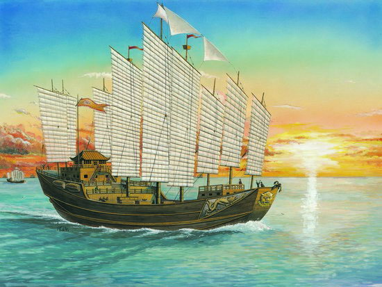 TR01202 Trumpeter 1/250 Chinese Chengho Sailing Ship Trumpeter