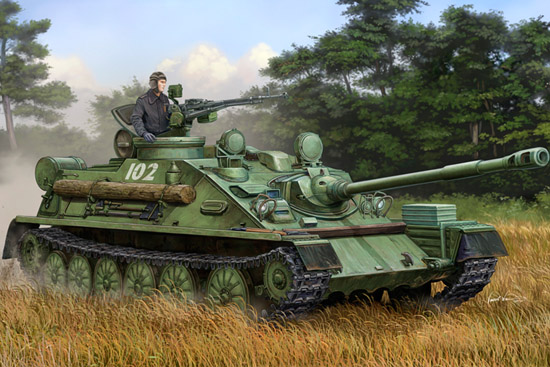 TR01589 Trumpeter 1/35 ASU-85 airborne self-propelled gun Mod.1970 Trumpeter