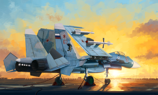 TR01678 Trumpeter 1/72 Russian Su-33 Flanker D Trumpeter