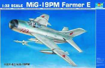 TR02209 Trumpeter 1/32 Mig-19pm farmer e/CHN f-6b Trumpeter