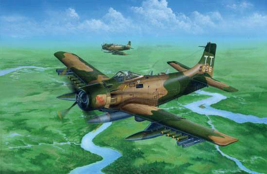 TR02254 Trumpeter 1/32 A-1J AD-7 Skyraider Trumpeter