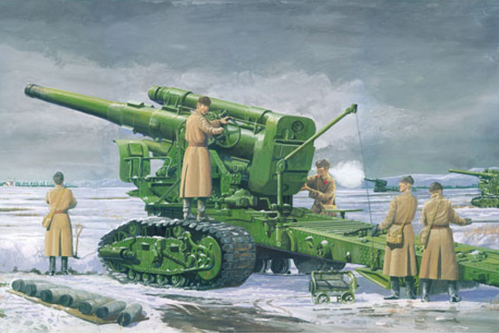TR02307 Trumpeter 1/35 Russian Army B-4 M1931 203mm Howitzer Trumpeter