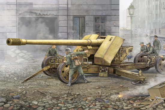 TR02317 Trumpeter 1/35 German 128mm Pak44(KRUPP) Trumpeter