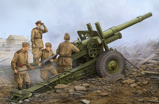 TR02324 Trumpeter 1/35 Soviet ML-20 152mm Howitzer (With M-46 Carriage) Trumpeter