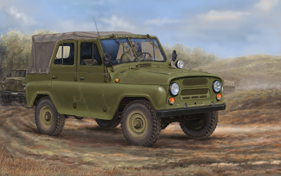 TR02327 Trumpeter 1/35 Soviet UAZ-469 All-Terrain Vehicle Trumpeter