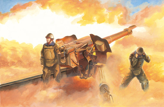 TR02334 Trumpeter 1/35 Soviet D-74 122mm Field Gun Trumpeter