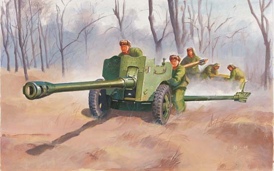 TR02340 Trumpeter 1/35 Chinese Type 56 Divisional Gun Trumpeter