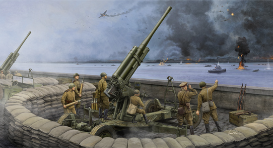 TR02342 Trumpeter 1/35 Soviet 52-K 85mm Air Defense Gun M1943 Late Version Trumpeter