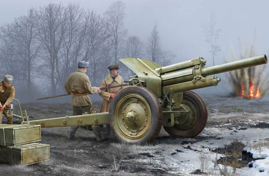 TR02343 Trumpeter 1/35 Soviet 122mm Howitzer 1938 M-30 Early Version Trumpeter