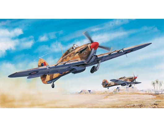 TR02416 Trumpeter 1/24 Hurricane MK.II C/TROP Trumpeter