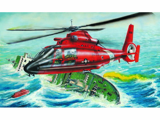 TR02801 Trumpeter 1/48 Helicopter - US HH-65A Dolphin Trumpeter