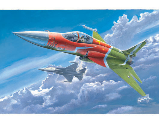 TR02815 Trumpeter 1/48 PLAAF FC-1 Fierce Dragon (Pakistani JF-17 Thunder) Trumpeter