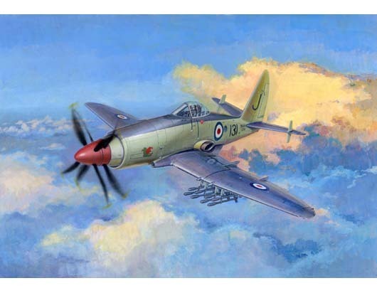 TR02843 Trumpeter 1/48 Wyvern S.4 Early Version Trumpeter