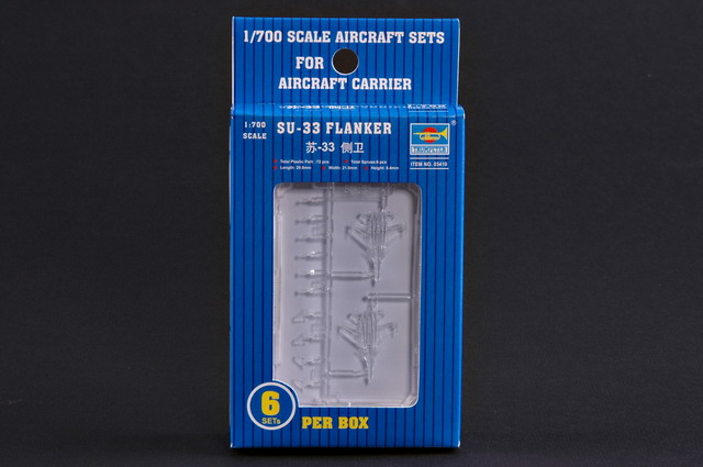 TR03410 Trumpeter 1/700 Su-33 Flanker (12 pcs/box) Trumpeter
