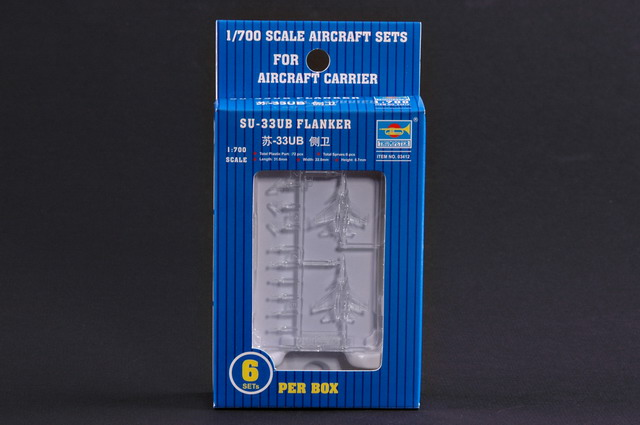TR03412 Trumpeter 1/700 Su-33UB Flanker (12 pcs/box) Trumpeter