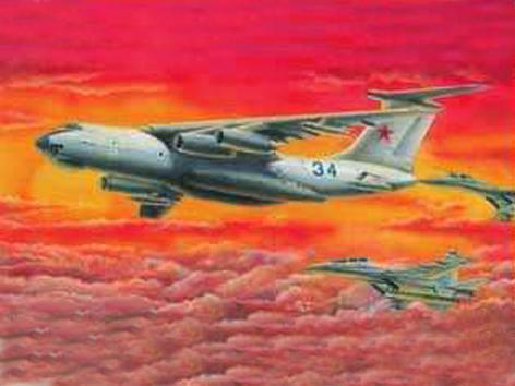 TR03902 Trumpeter 1/144 Ilyushin IL-78 Midas Trumpeter