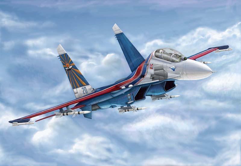 TR03916 Trumpeter 1/144 Russian Su-27UB Flanker C Trumpeter