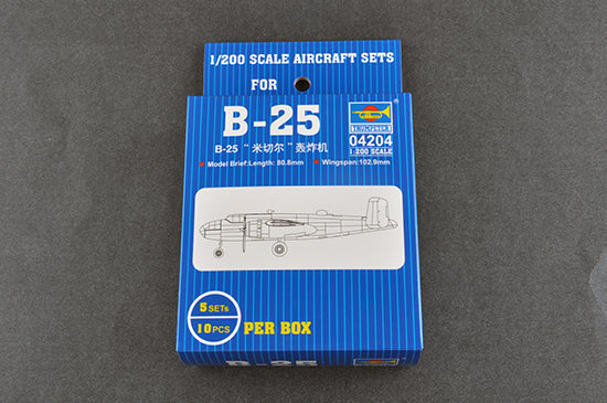 TR04204 Trumpeter 1/200 B-25 Plastic Model Kit Trumpeter