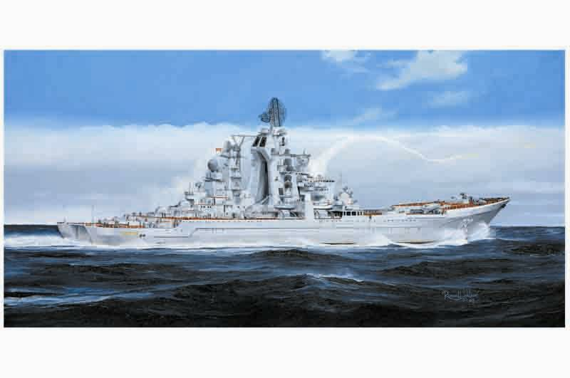 TR04520 Trumpeter 1/350 Russian battlecruiser Admiral Ushakov (ex-Kirov) Trumpeter