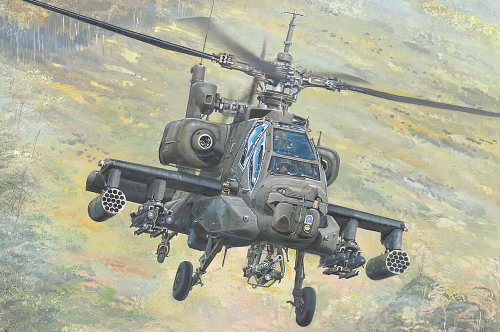 Trumpeter 1/35 AH-64A Apache Late Plastic Model Kit TR05115