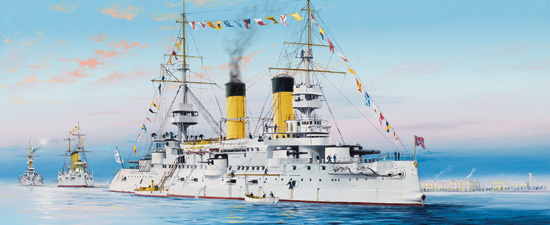 TR05338 Trumpeter 1/350 Russian Navy Tsesarevich Battleship 1904 Trumpeter