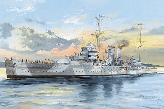 TR05351 Trumpeter 1/350 HMS York Plastic Model Kit Trumpeter