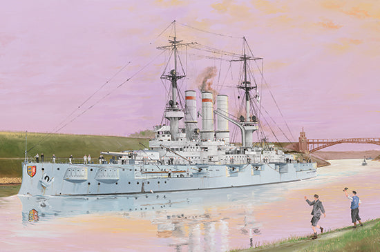 TR05355 Trumpeter 1/350 Schleswig Holstein Battleship 1908 Plastic Model Kit Trumpeter