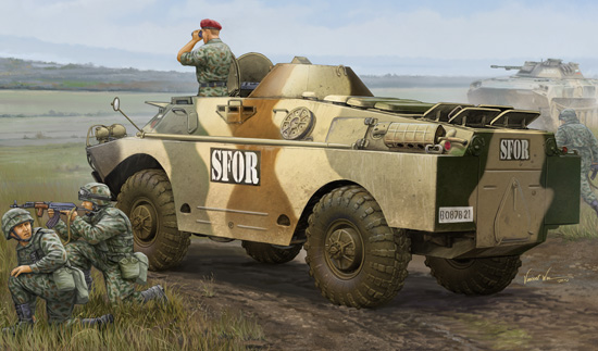 TR05512 Trumpeter 1/35 Russian BRDM-2(LATE) Trumpeter