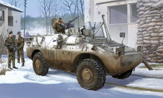 TR05525 Trumpeter 1/35 Italian PUMA 44 Wheeled AFV Trumpeter