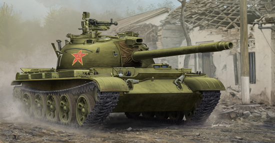 TR05537 Trumpeter 1/35 PLA Type 62 light Tank Trumpeter