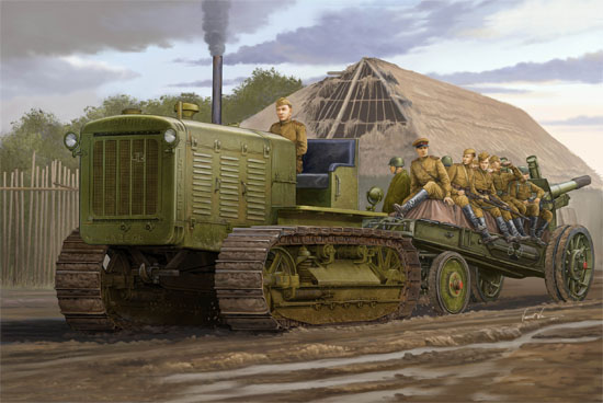 TR05538 Trumpeter 1/35 Russian ChTZ S-65 Tractor Trumpeter
